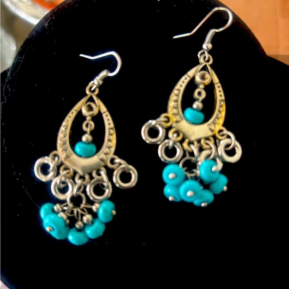 Mediterranean Antique Style Earrings.